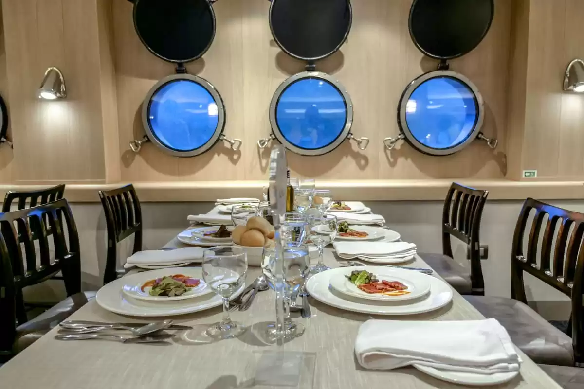 le M/N Ventus Australis :  cabine 21