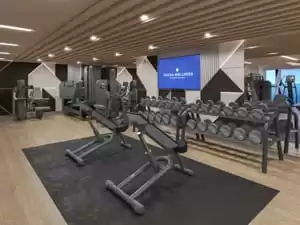 2-SALLE DE FITNESS INTÉRIEURE