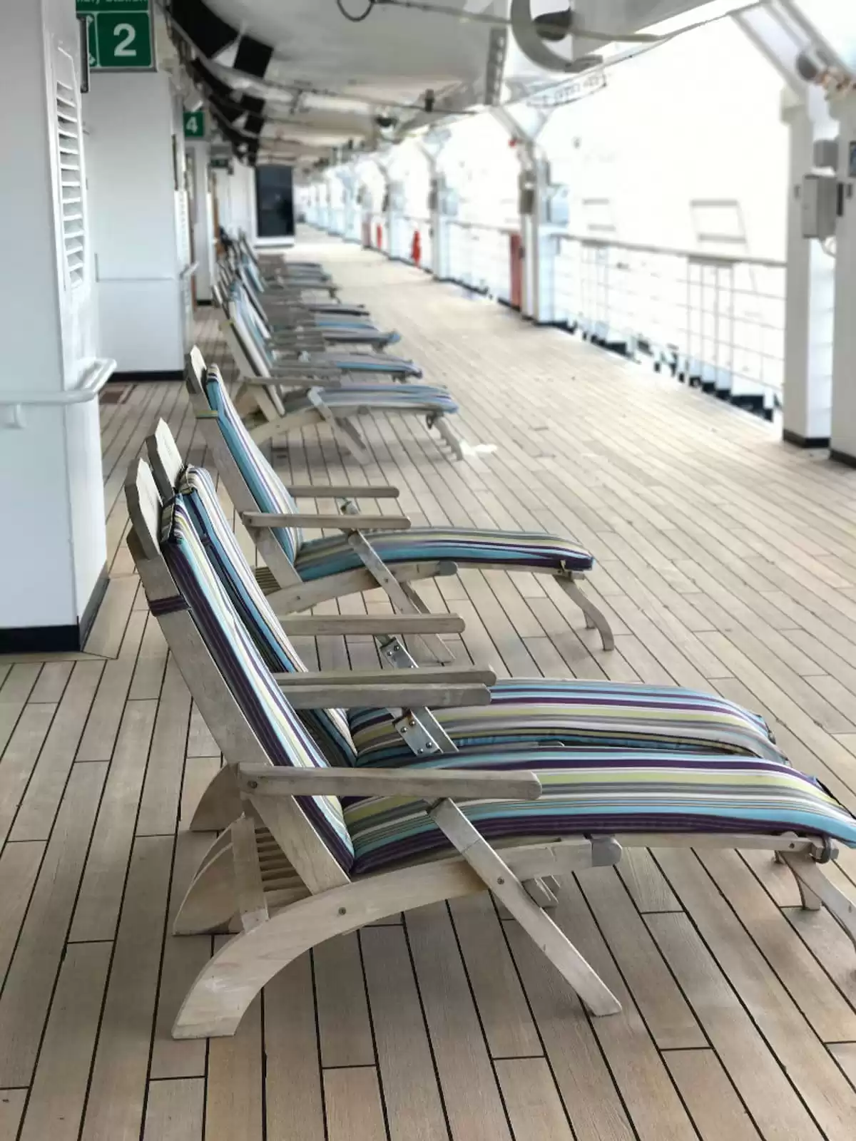 le MS Eurodam :  cabine 23