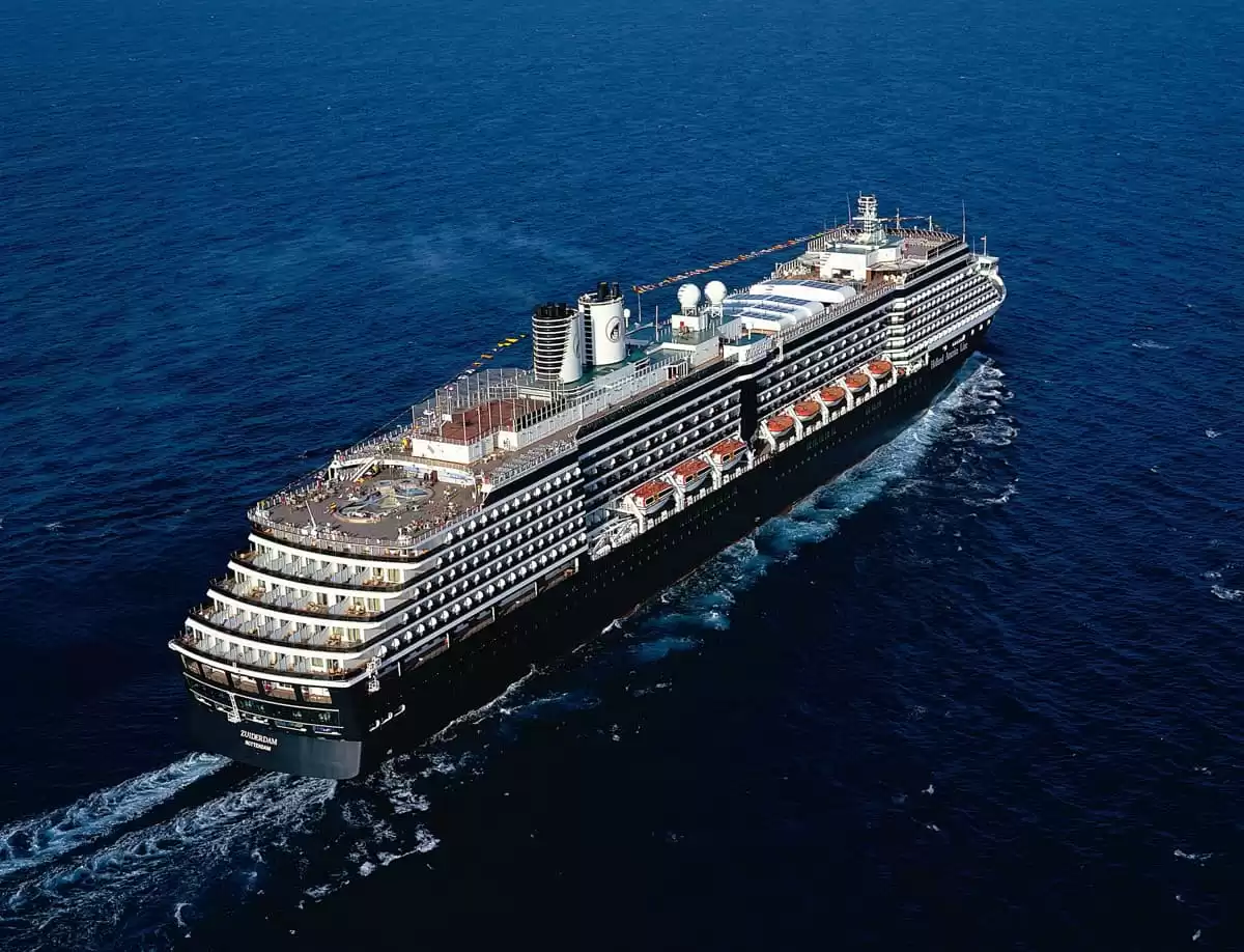 le MS Zuiderdam :  cabine 1