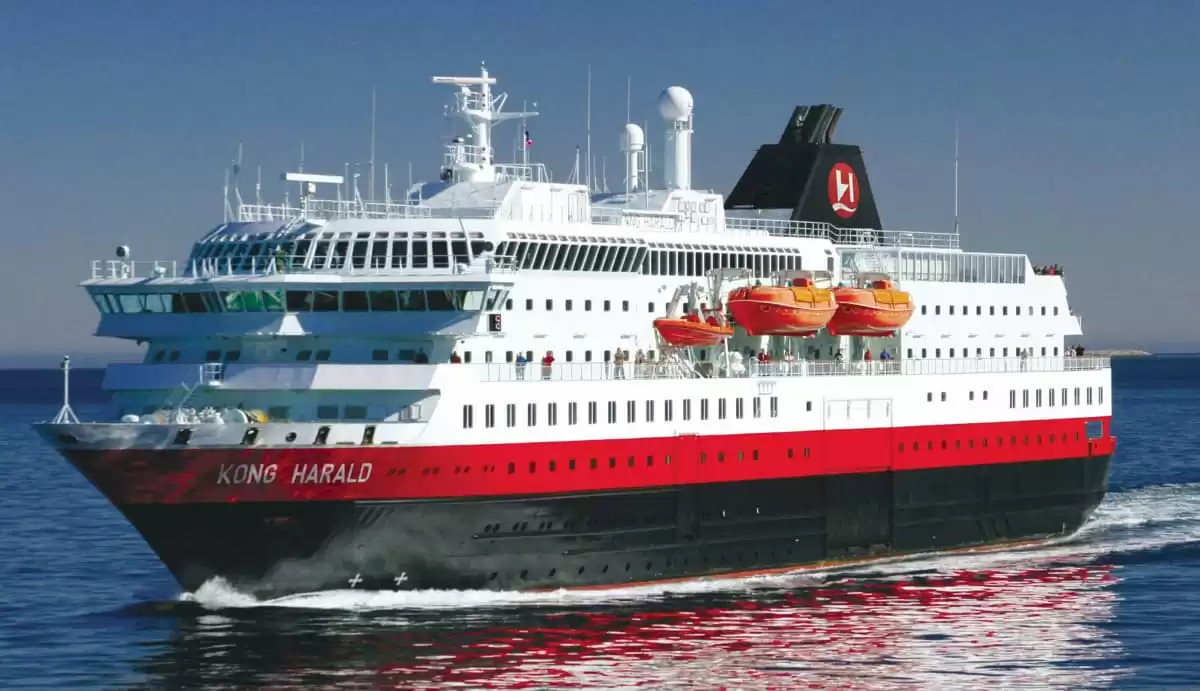 le MS Kong Harald :  cabine 1