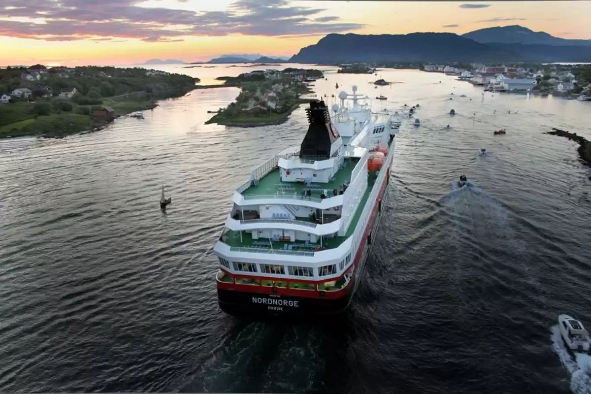 le MS Nordnorge :  cabine 1