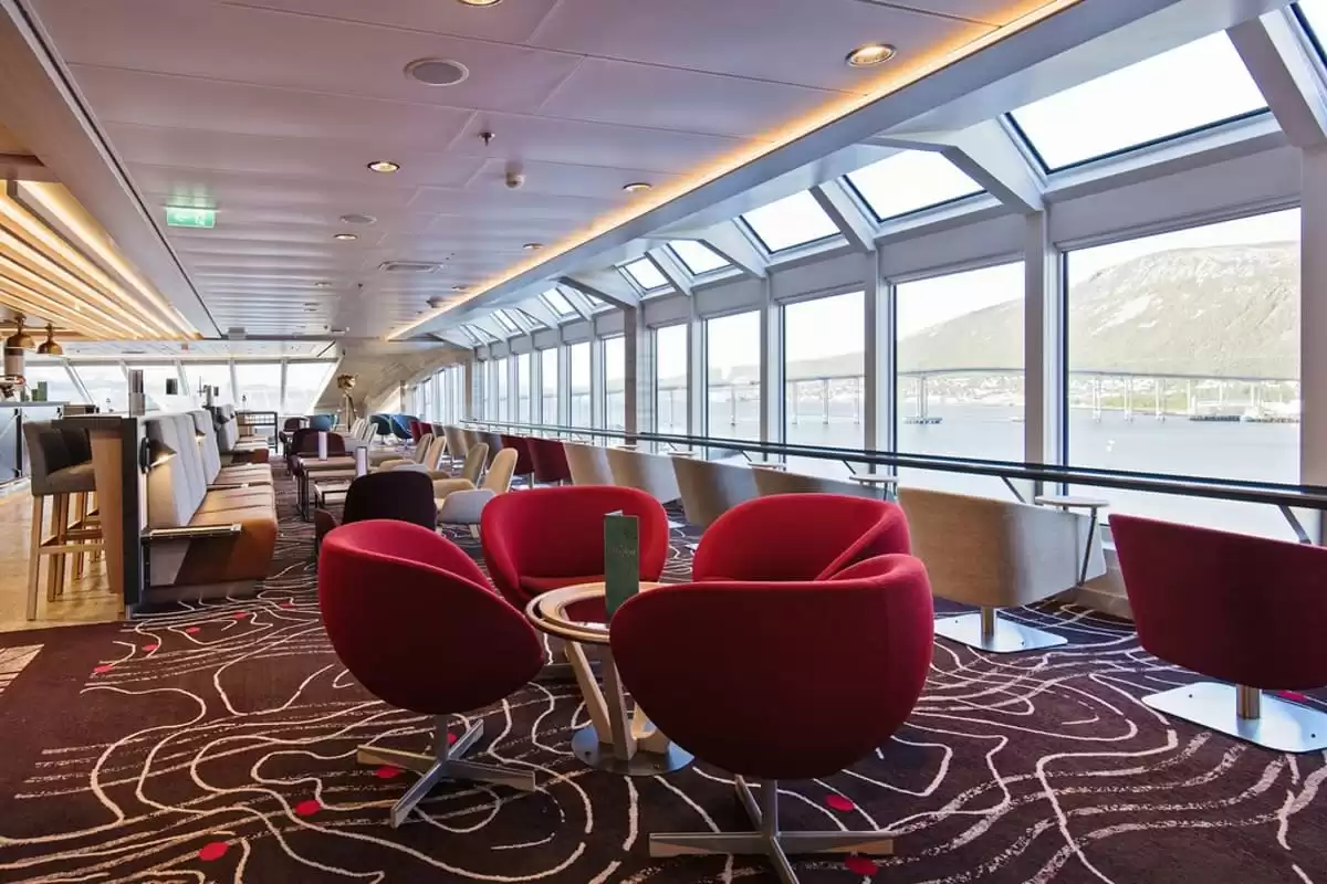 le MS Roald Amundsen :  cabine 12