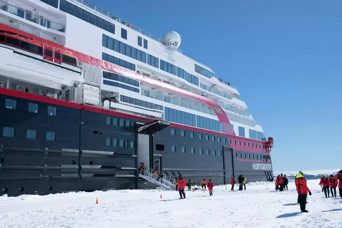 le MS Roald Amundsen :  cabine 20
