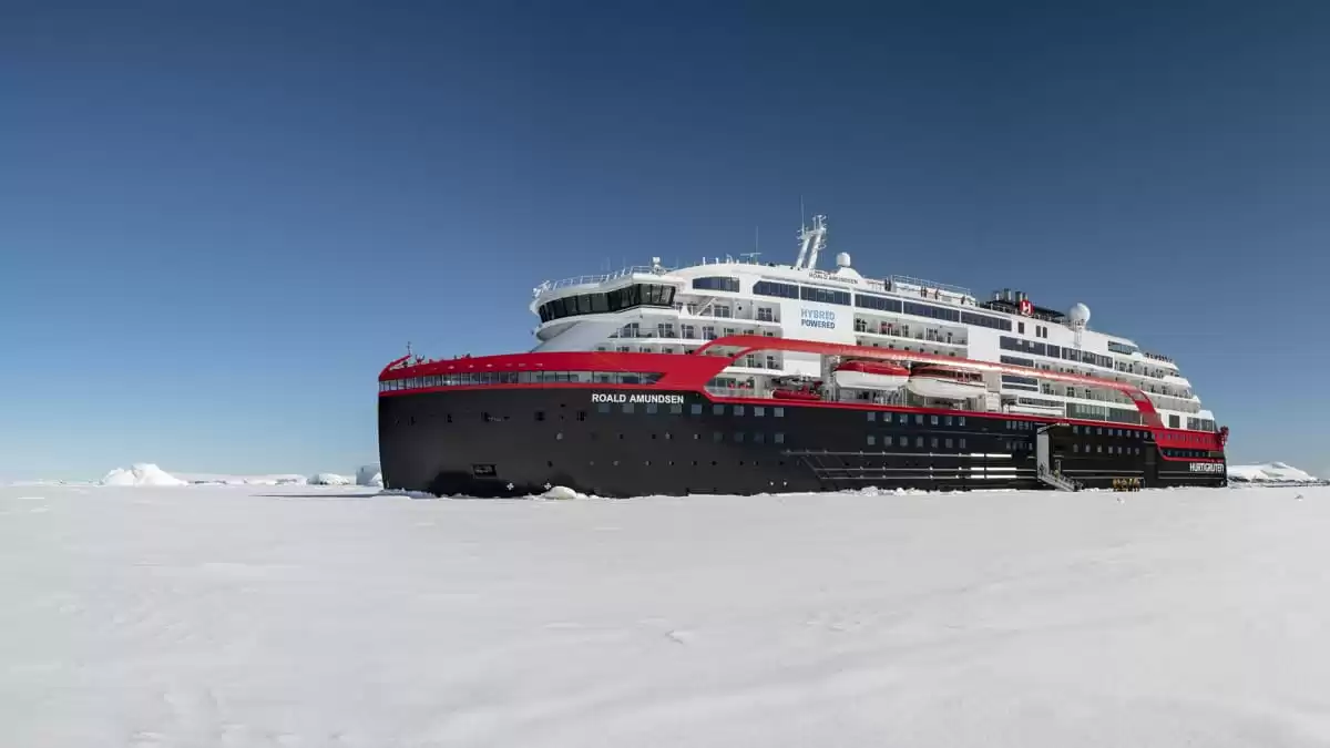 le MS Roald Amundsen :  cabine 22