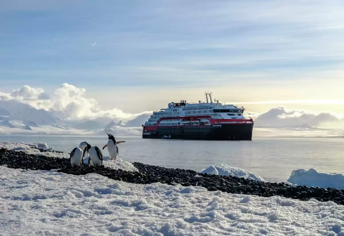 le MS Roald Amundsen :  cabine 35