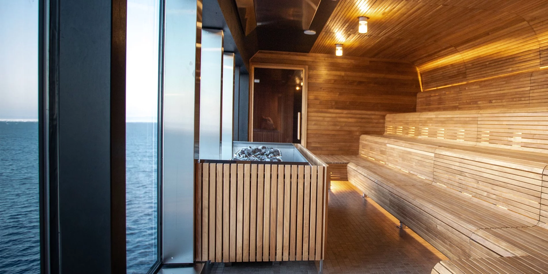 le MS Roald Amundsen :  cabine 54