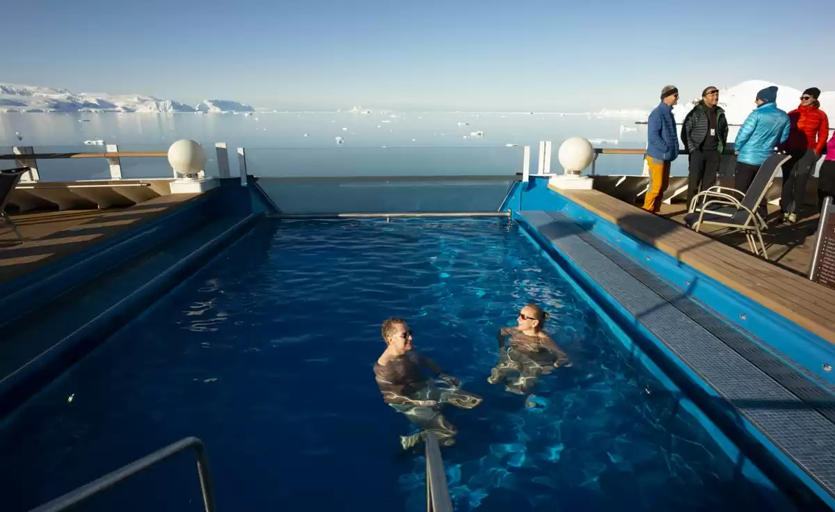 le MS Roald Amundsen :  cabine 68
