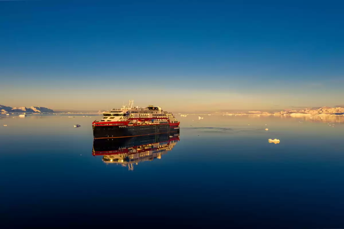 le MS Roald Amundsen :  cabine 86