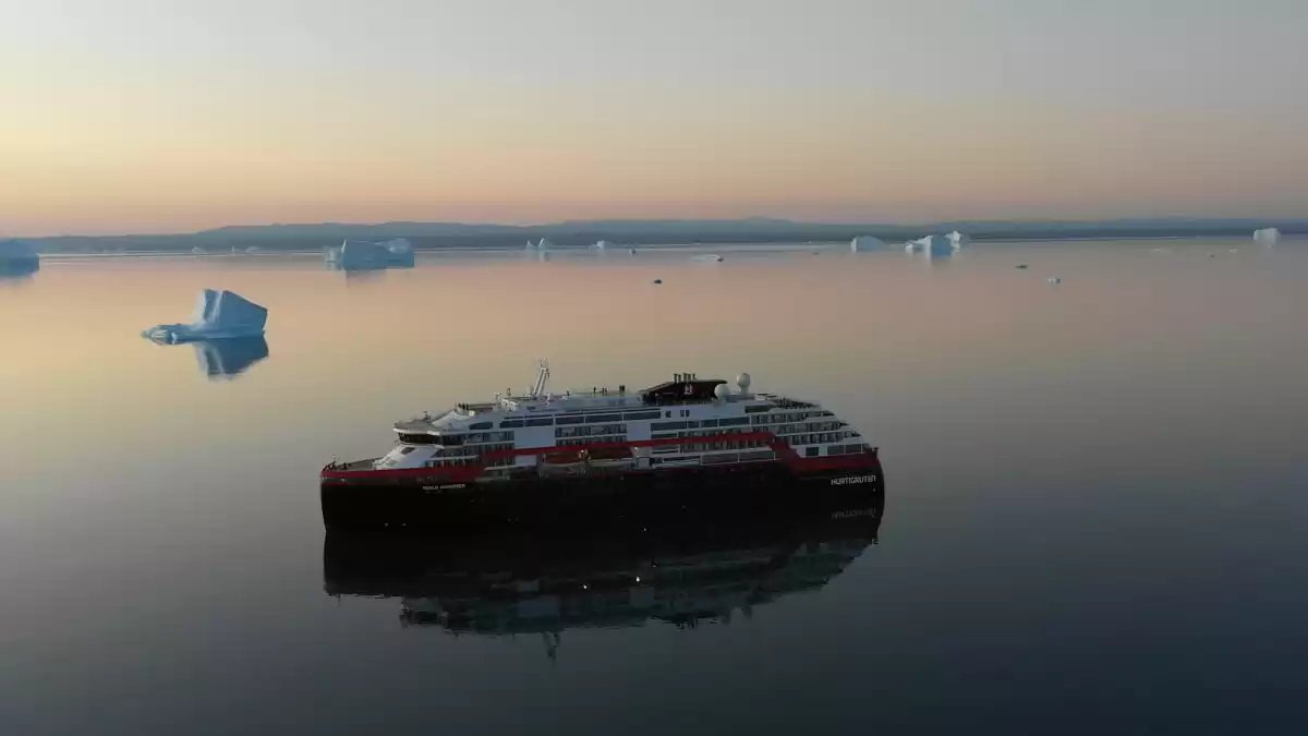 le MS Roald Amundsen :  cabine 88
