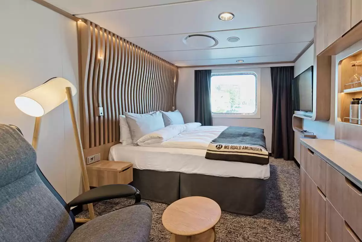 le MS Roald Amundsen :  cabine 94