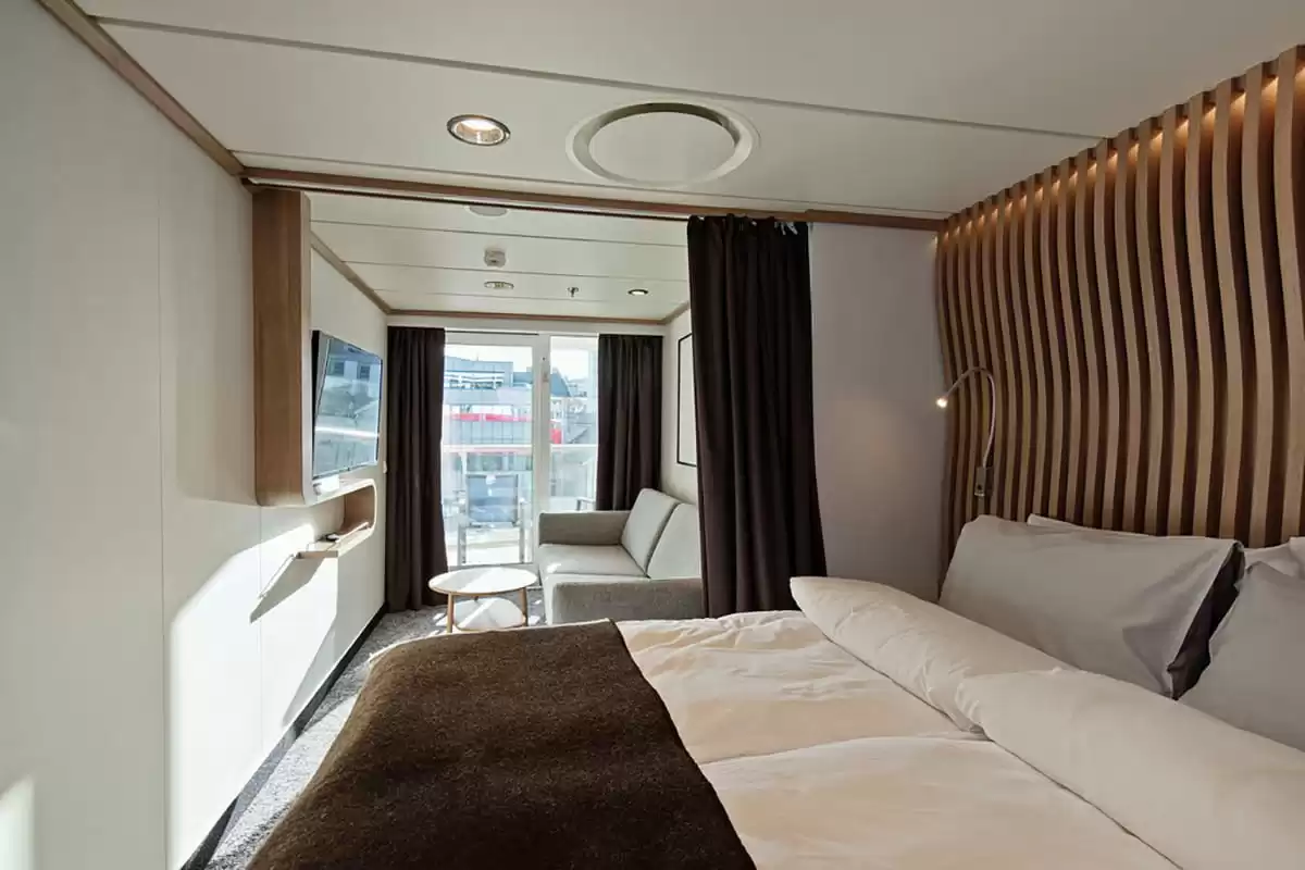 le MS Roald Amundsen :  cabine 96