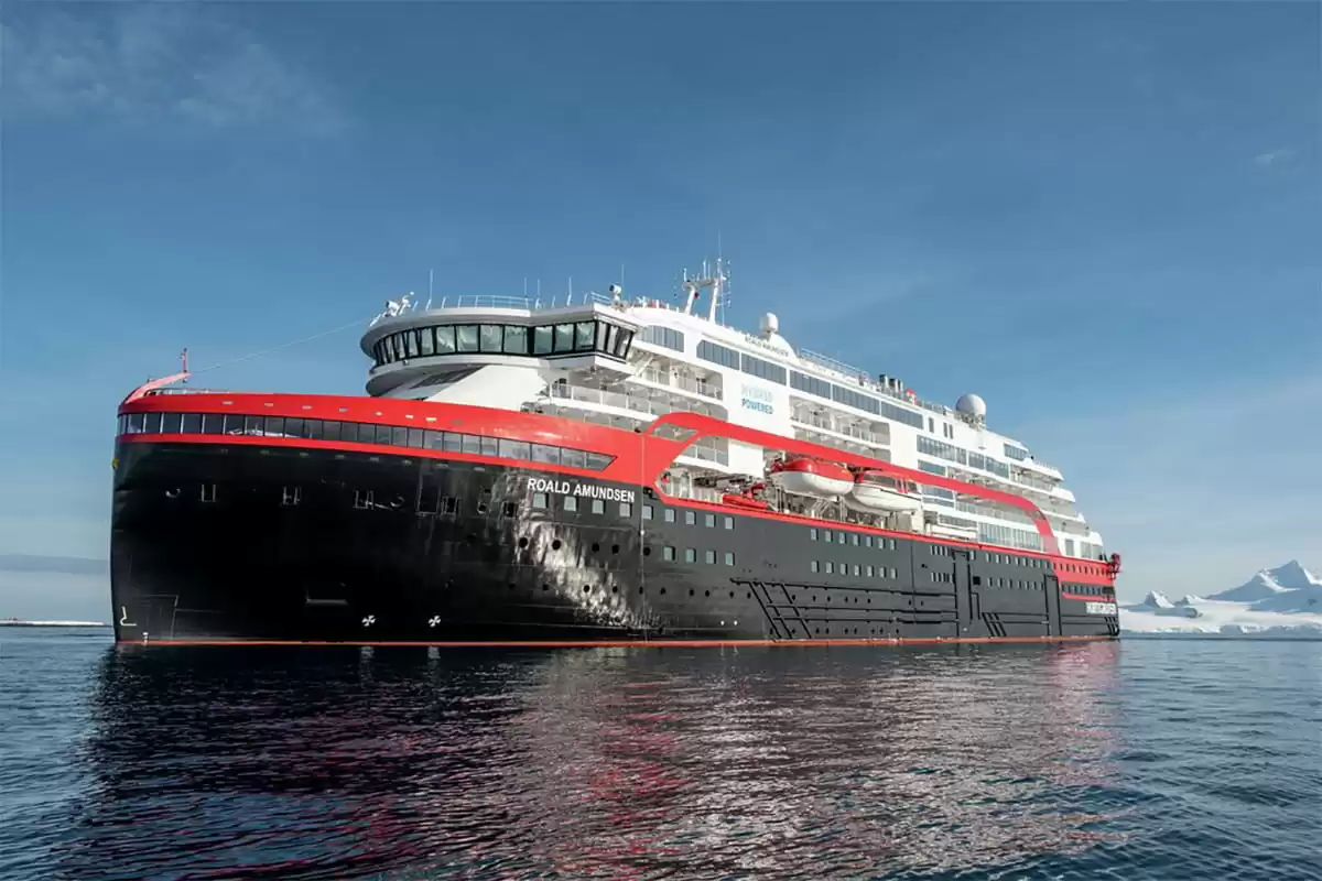 le MS Roald Amundsen :  cabine 106