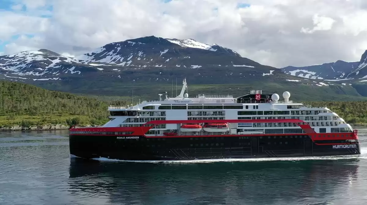 le MS Roald Amundsen :  cabine 1