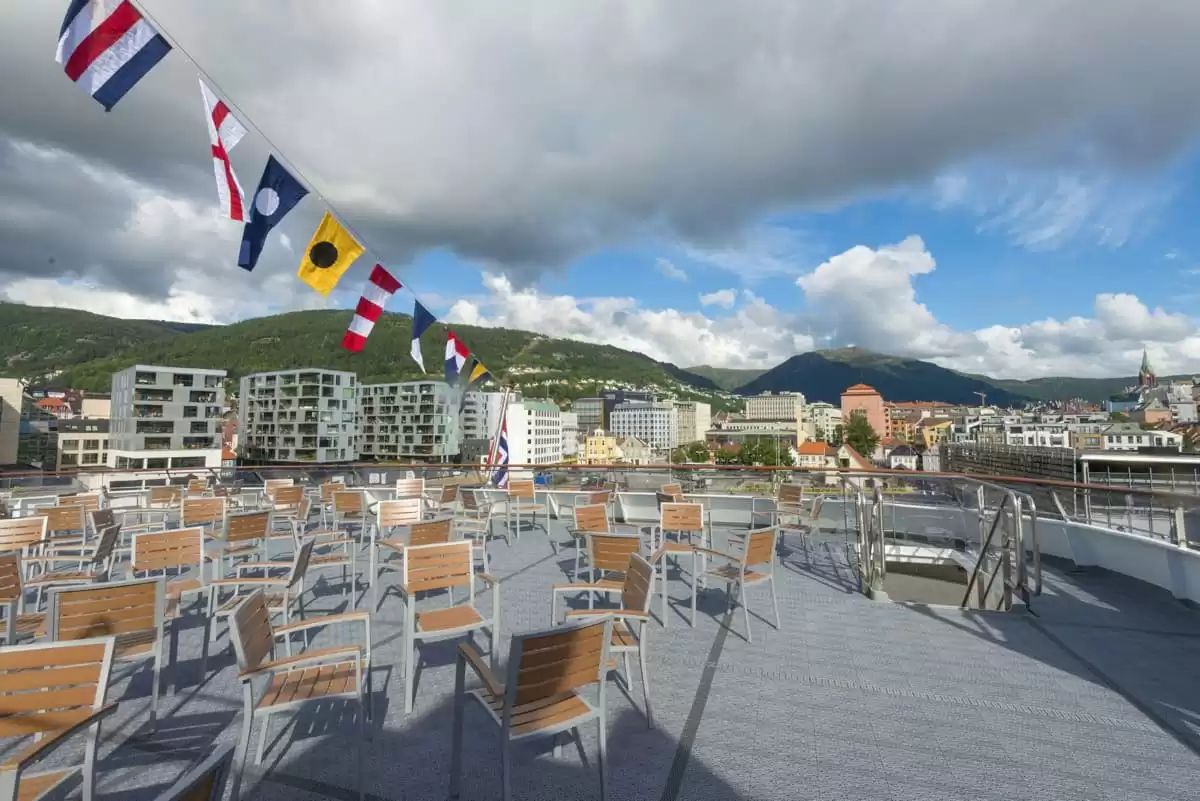 le MS Spitsbergen :  cabine 42