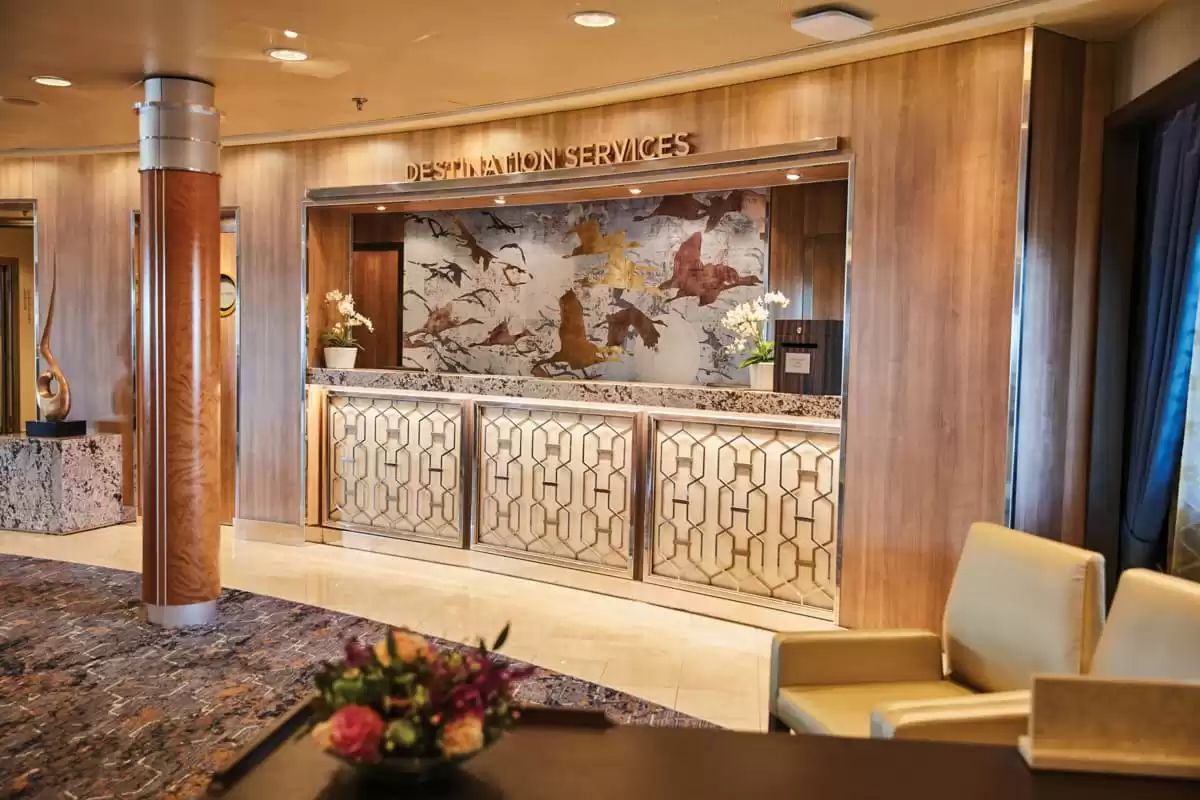 le Seven Seas Voyager :  cabine 14