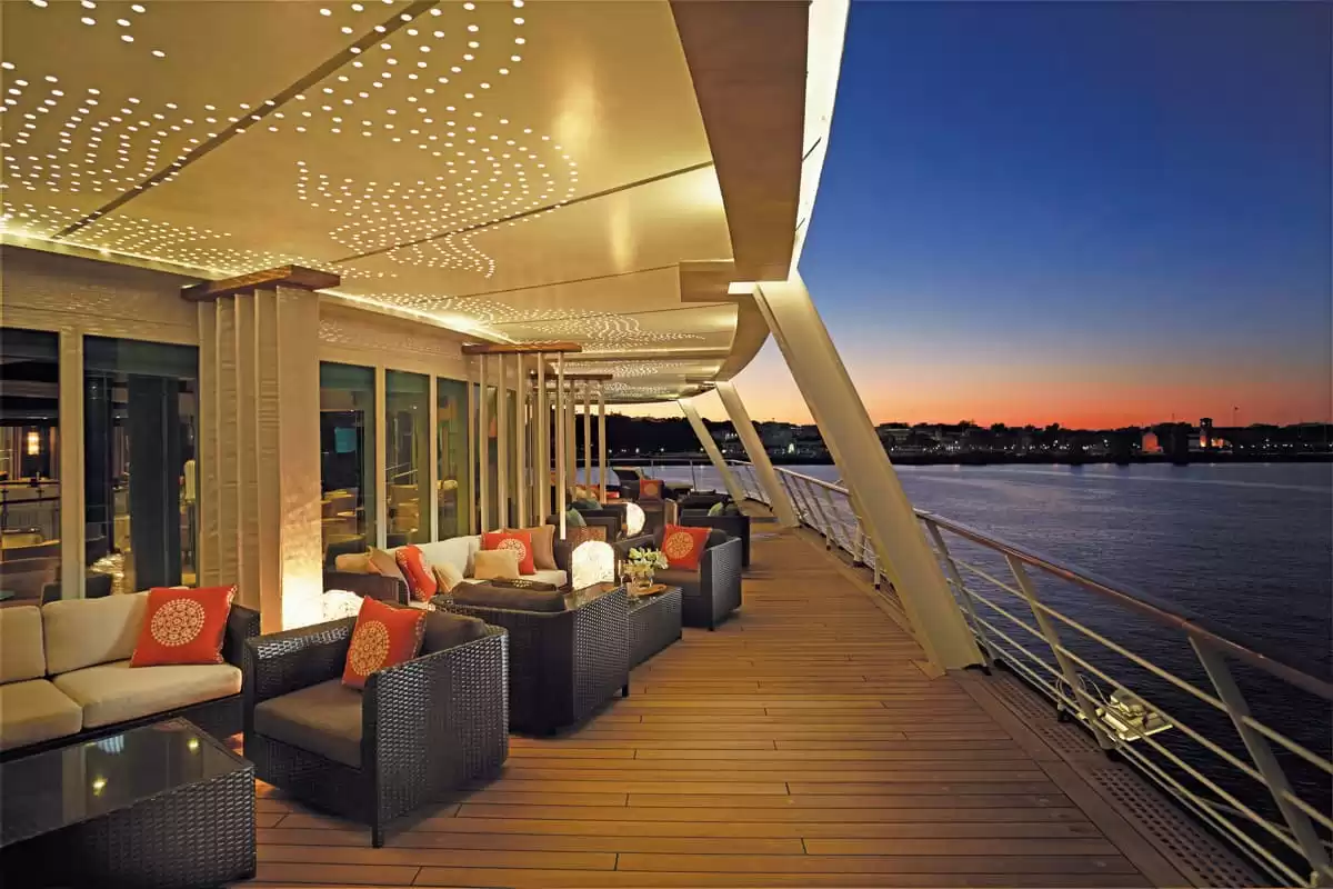 le Seven Seas Voyager :  cabine 33