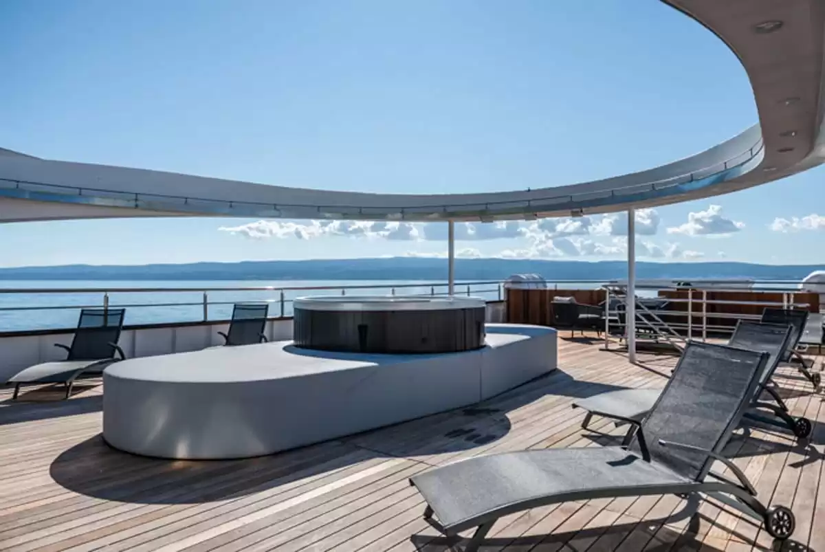 le MY Adriatic Blue :  cabine 1