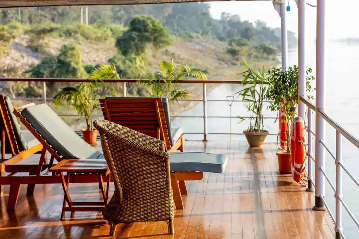 le R/V Kindat Pandaw :  cabine 2