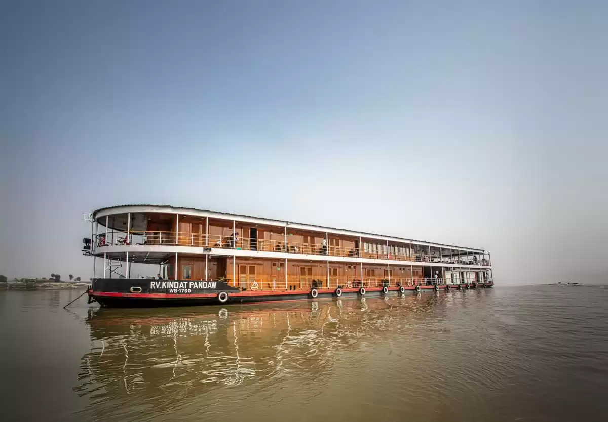 le R/V Kindat Pandaw :  cabine 1