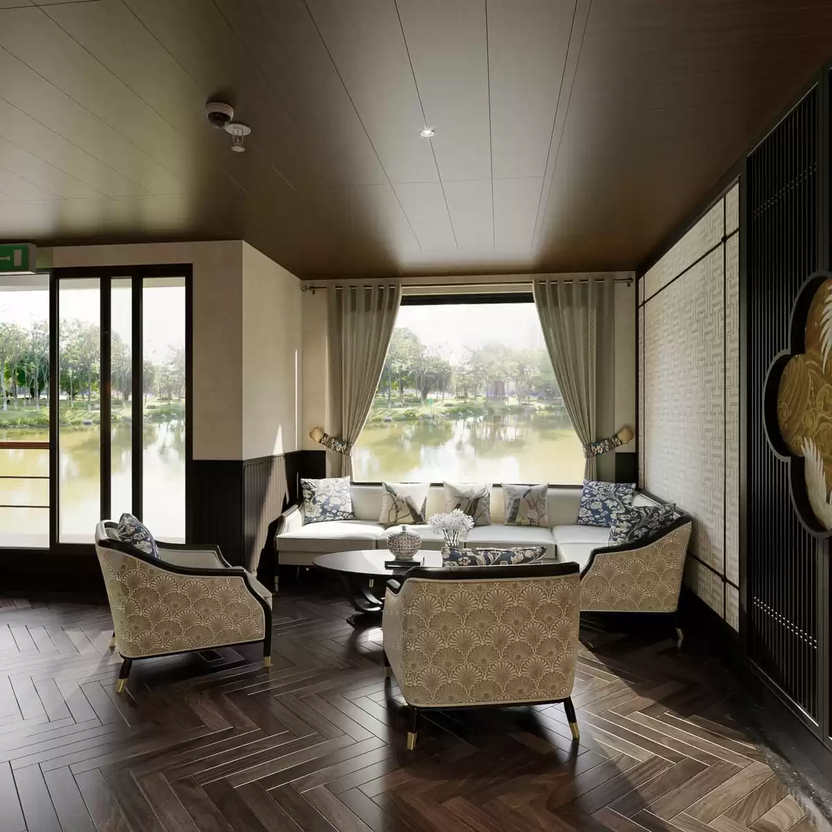 le R/V Mekong Romance :  cabine 17