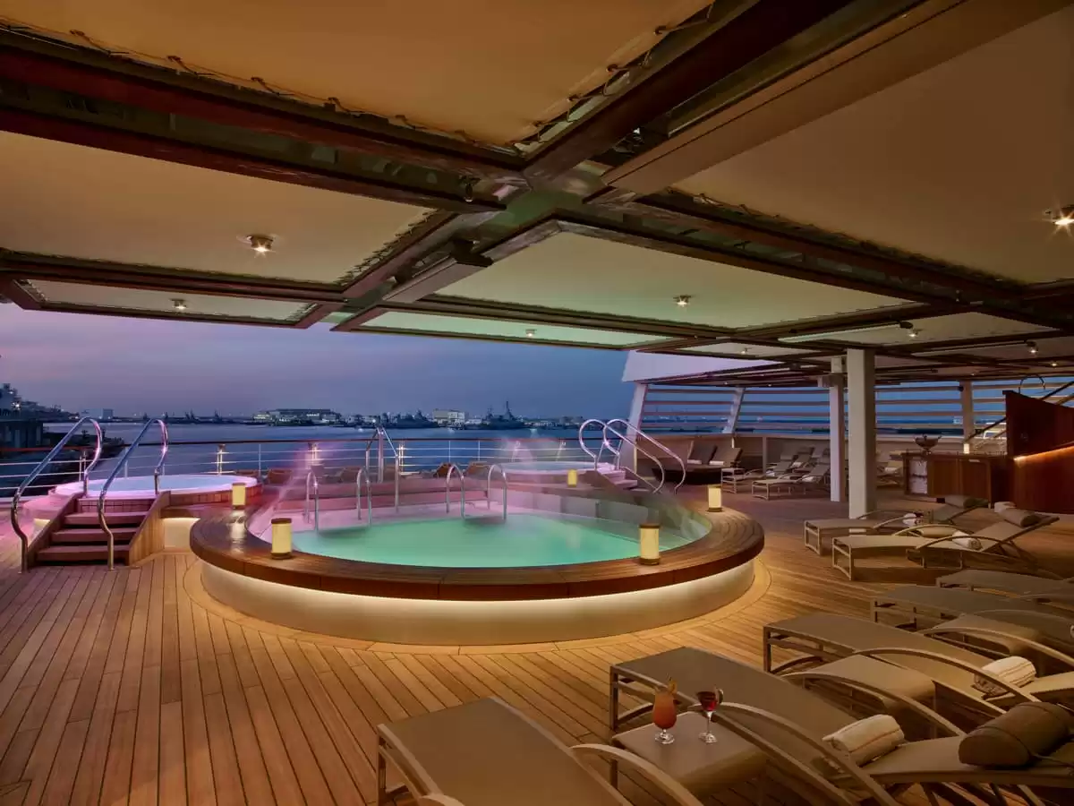 le Seabourn Ovation :  cabine 0