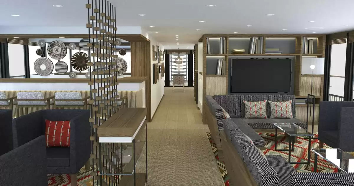 le AFRICAN DREAM :  cabine 14