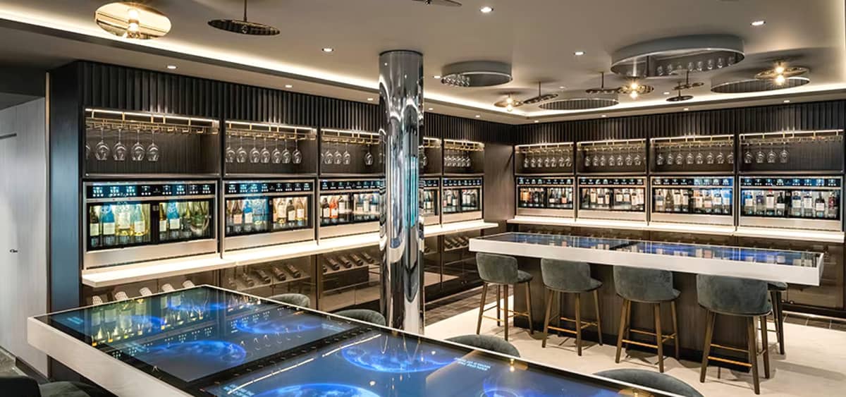 3- HELIOS WINE MAKER<br>BAR A VIN INTERACTIF HIGH TECH