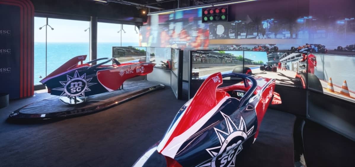 2- SIMULATEUR F1<br>L’ADRÉNALINE DU CIRCUIT