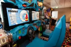 Salle de jeux vidéo