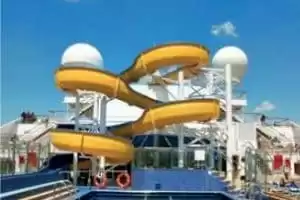 Toboggan aquatique