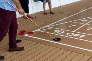 Shuffleboard Court
