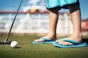 Parcours de mini golf Princess