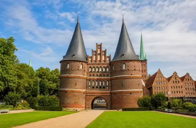 À Lübeck (depuis Kiel, Allemagne)