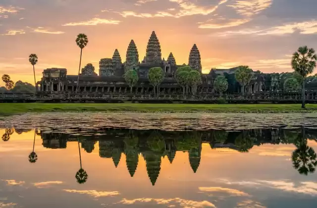 Angkor Wat au lever du jour