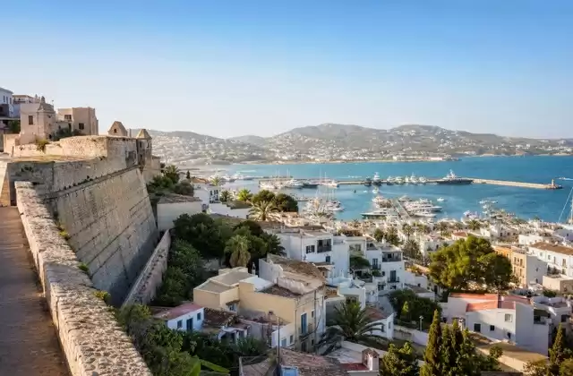 Depuis Dalt Vila à Ibiza