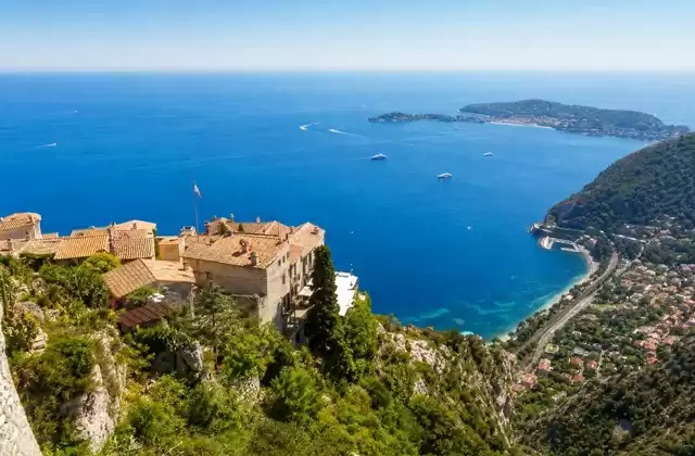 Depuis Èze
