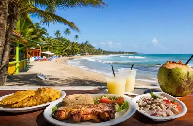 Aux kiosques de Luquillo