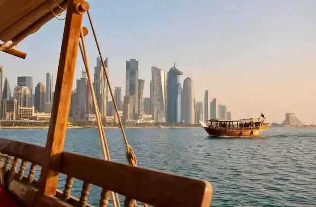 Depuis une sortie en dhow