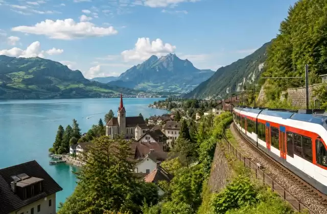 Depuis Lucerne