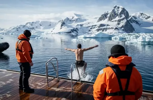 Le Polar Plunge arctique