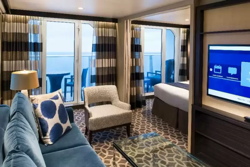 Grande suite avec grand balcon – 1 chambre