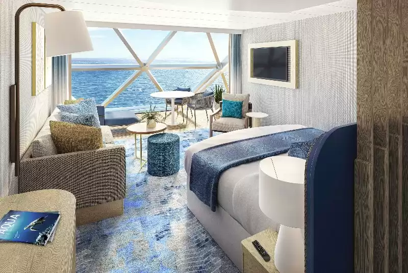 Suite avec vue panoramique sur la mer (sans balcon)