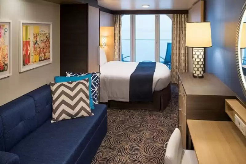 Cabine avec vue sur la mer et balcon