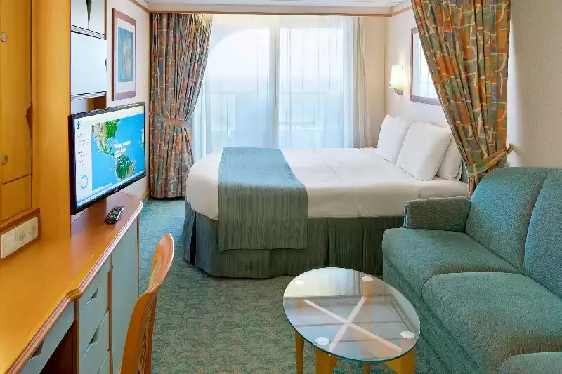 Cabine communicante avec vue sur la mer et balcon