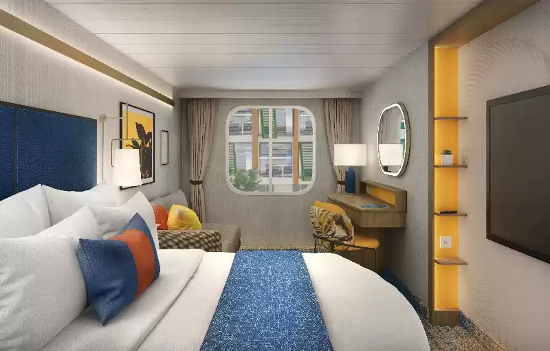 Cabine intérieure avec vue sur Central Park