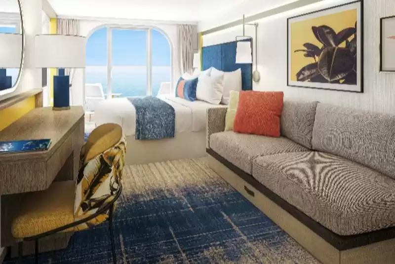 Cabine balcon communicante