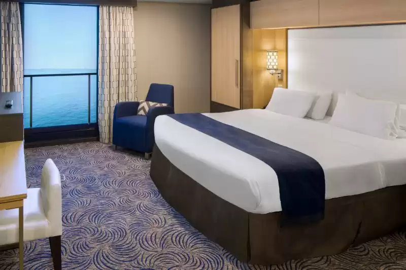 Cabine intérieure communicante avec balcon virtuel