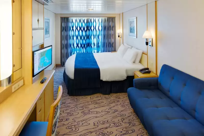 Cabine communicante avec vue sur la mer et balcon