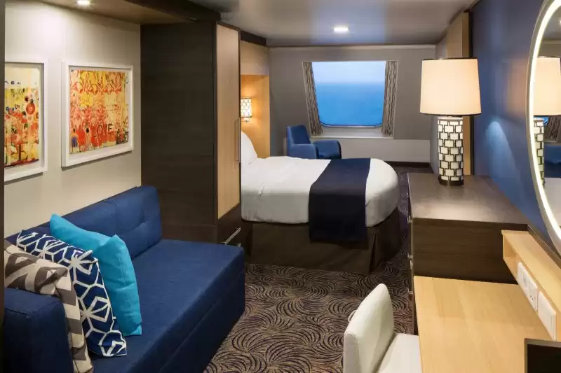 Cabine spacieuse vue sur mer